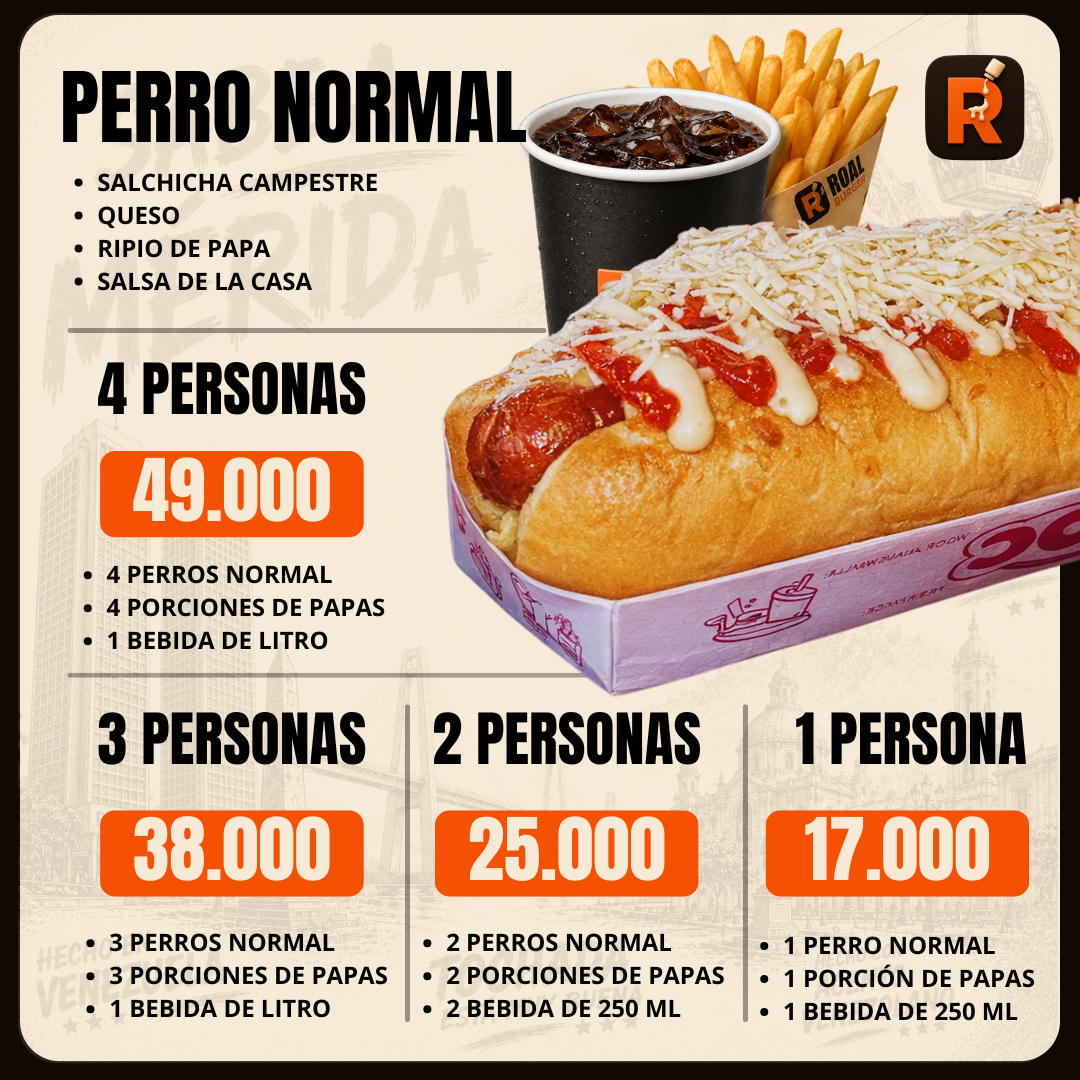 COMBOS DE PERROS Y EXPRESS