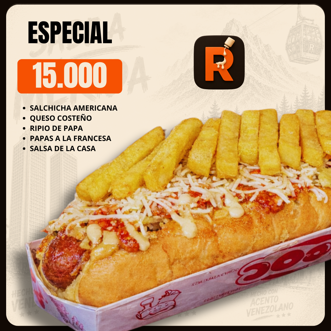 PERROS CALIENTES Y SALCHIPAPAS